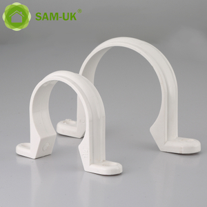 sam-uk Factory wholesale high quality plastic pvc pipe plumbing fittings manufacturers PVC Drainage pipe clip