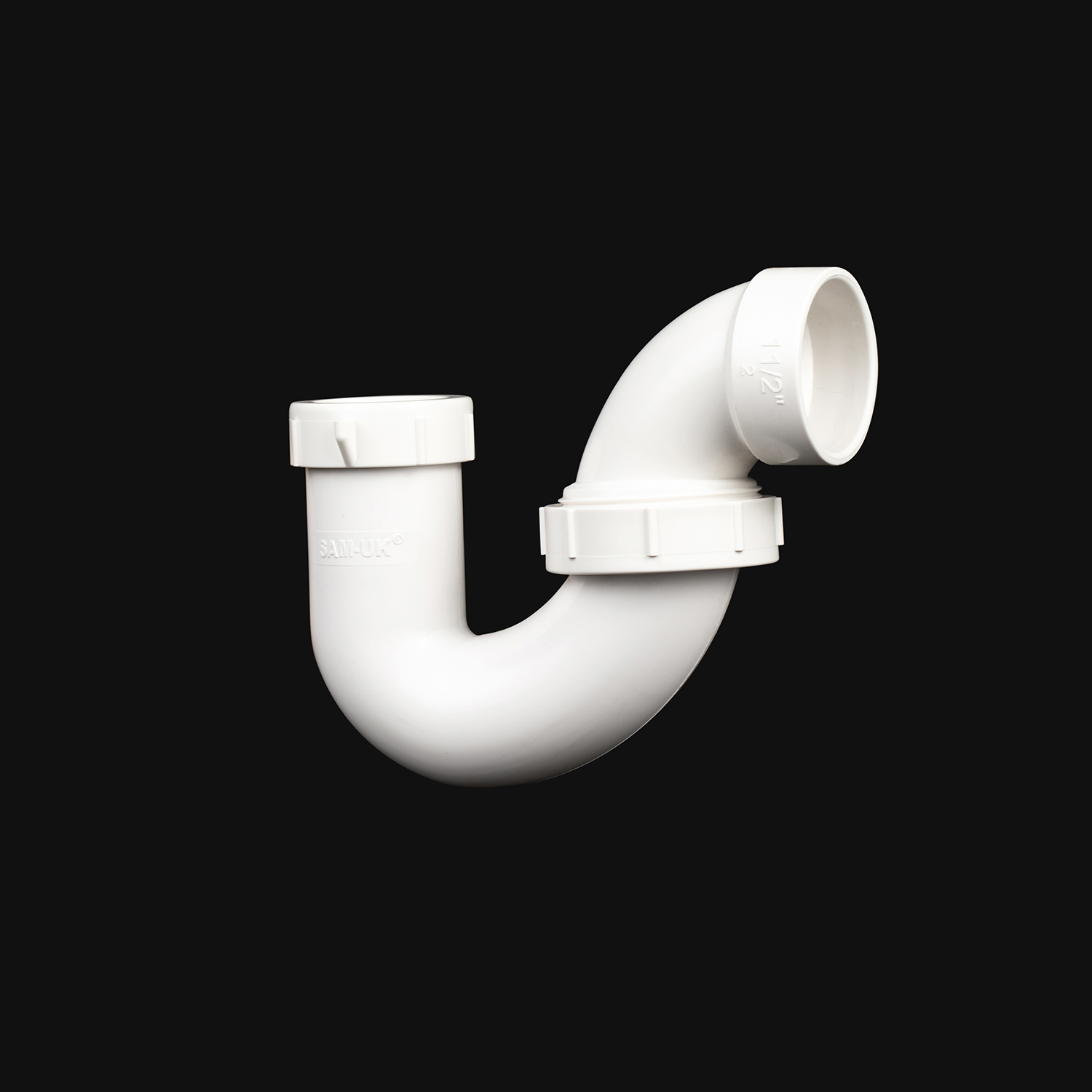 Factory wholesale high quality pvc pipe plumbing fittings manufacturers plastic PVC trap with union fitting