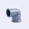 Factory wholesale high quality pvc pipe plumbing fittings manufacturers plastic PVC 90 deg reducing elbow