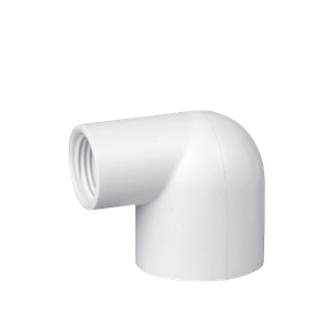 sam-uk Factory wholesale high quality plastic pvc pipe plumbing fittings manufacturers PVC 90 degree reducing female elbow
