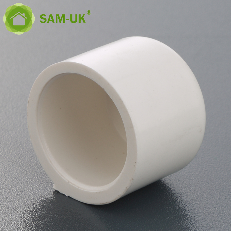 sam-uk Factory wholesale high quality plastic pvc pipe plumbing fittings manufacturers pvc pipe fitting cap