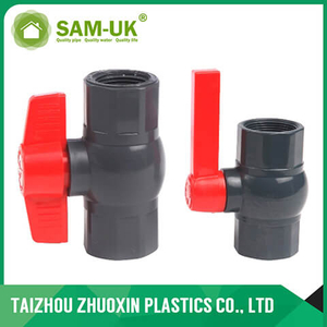 PVC octagonal ball valve ( socket & thread )