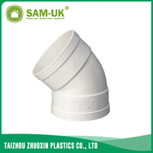 PVC waste 45 deg elbow for drainage water