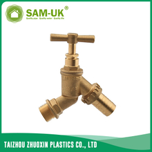 Brass hose tap for water supply