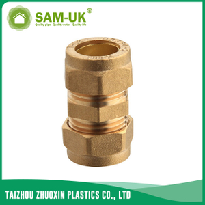 Brass pipe coupling for water supply