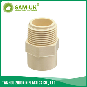 CPVC male adapter for water supply Schedule 40 ASTM D2846