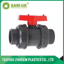 PVC double union ball valve ( socket )
