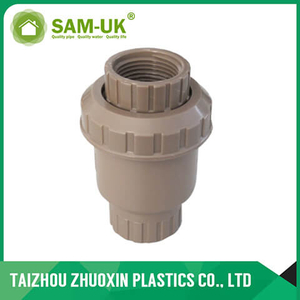 PVC coffee check valve ( socket & thread )